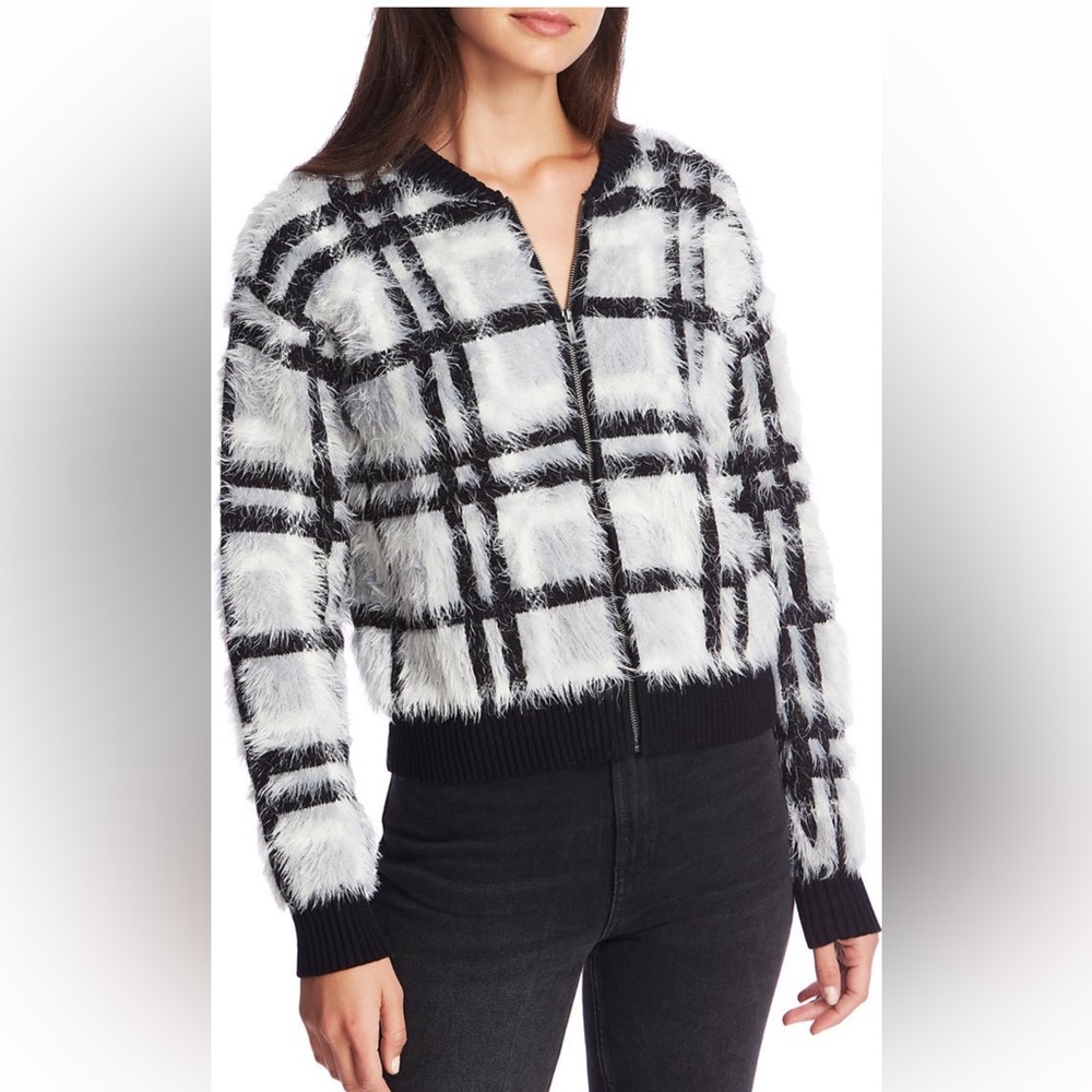 STATE Plaid Bomber Jacket